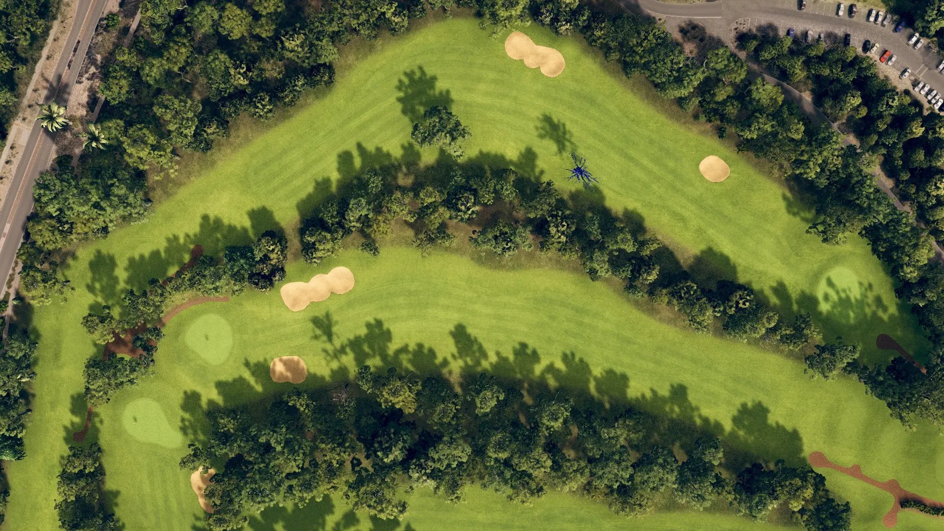 Hole 18 at Wembley GC