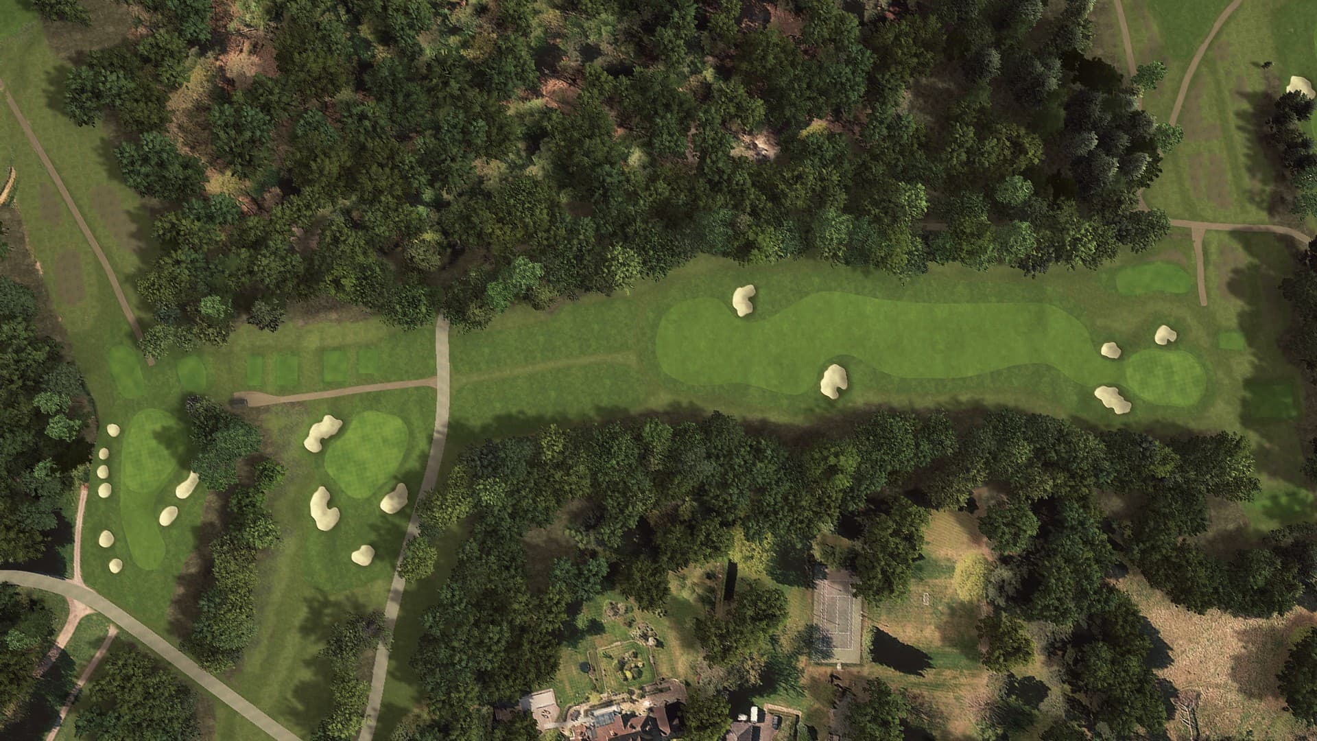 Hole 6 at Wentworth West Course