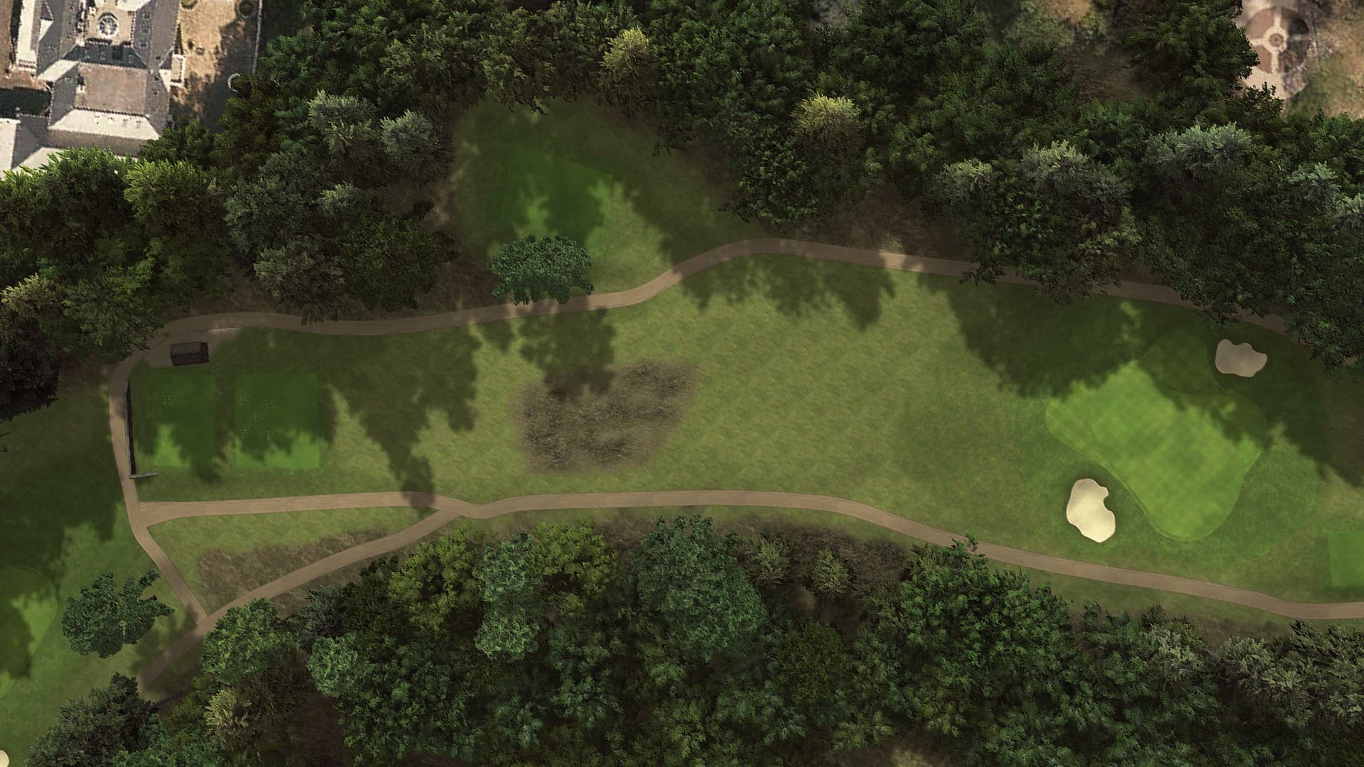 Hole 14 at Wentworth West Course