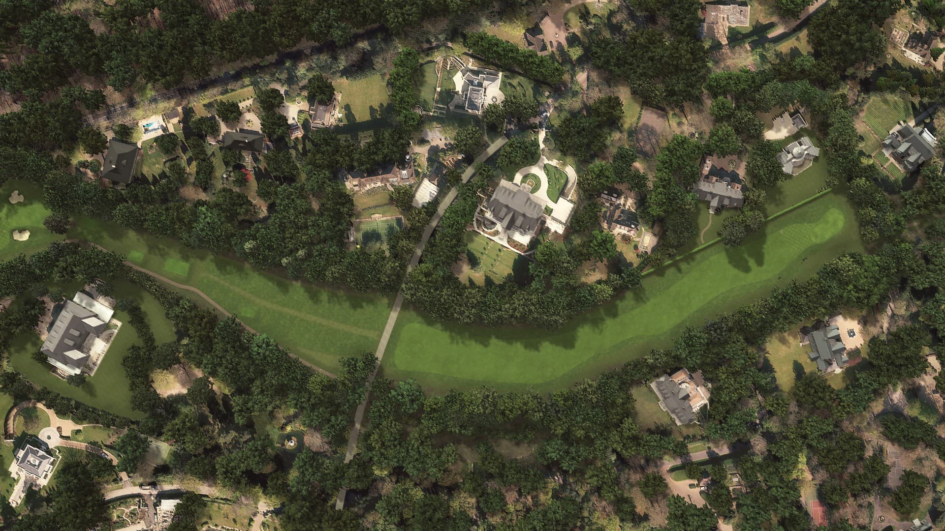 Hole 17 at Wentworth West Course