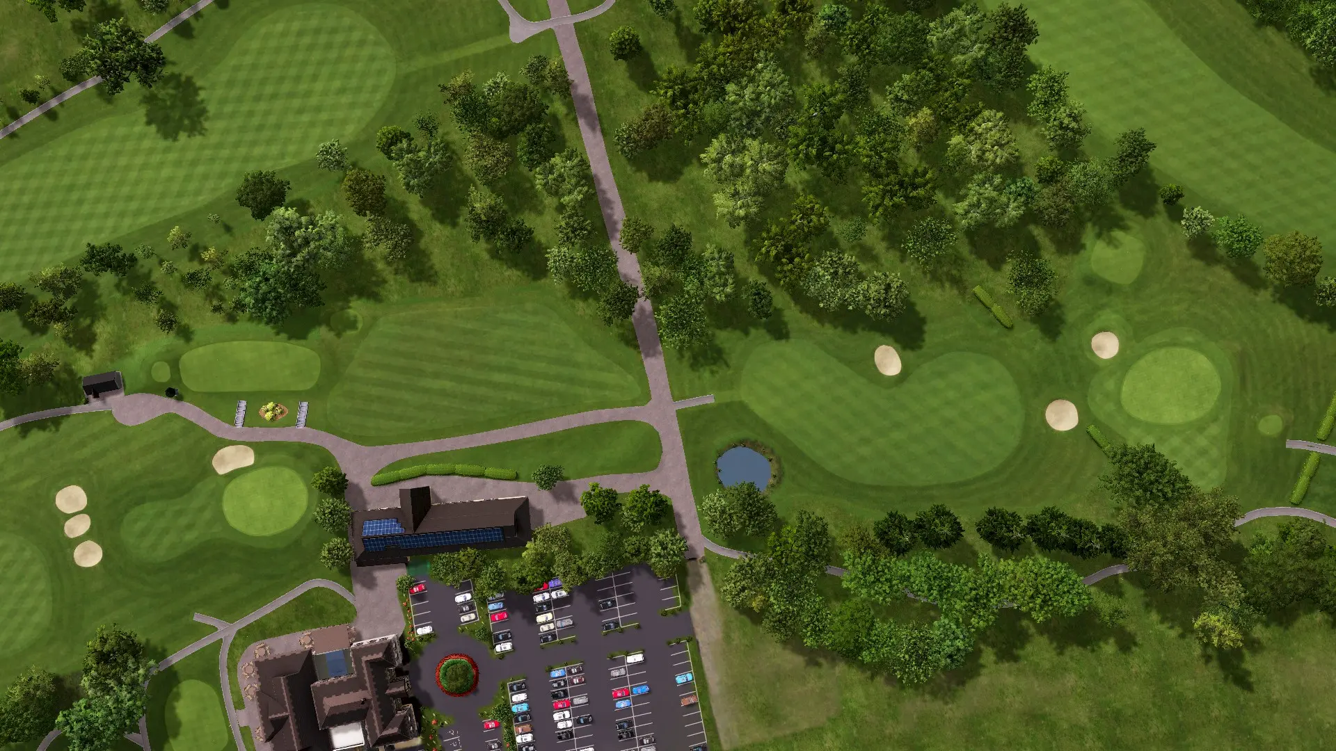 Hole 1 at West Essex Golf Club
