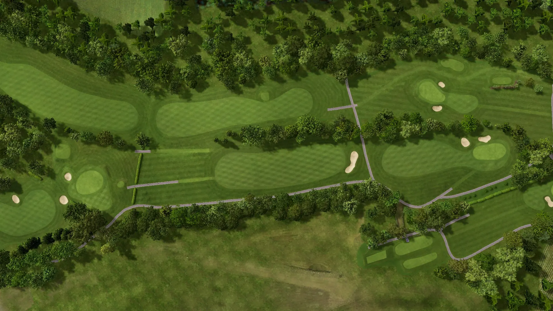 Hole 2 at West Essex Golf Club