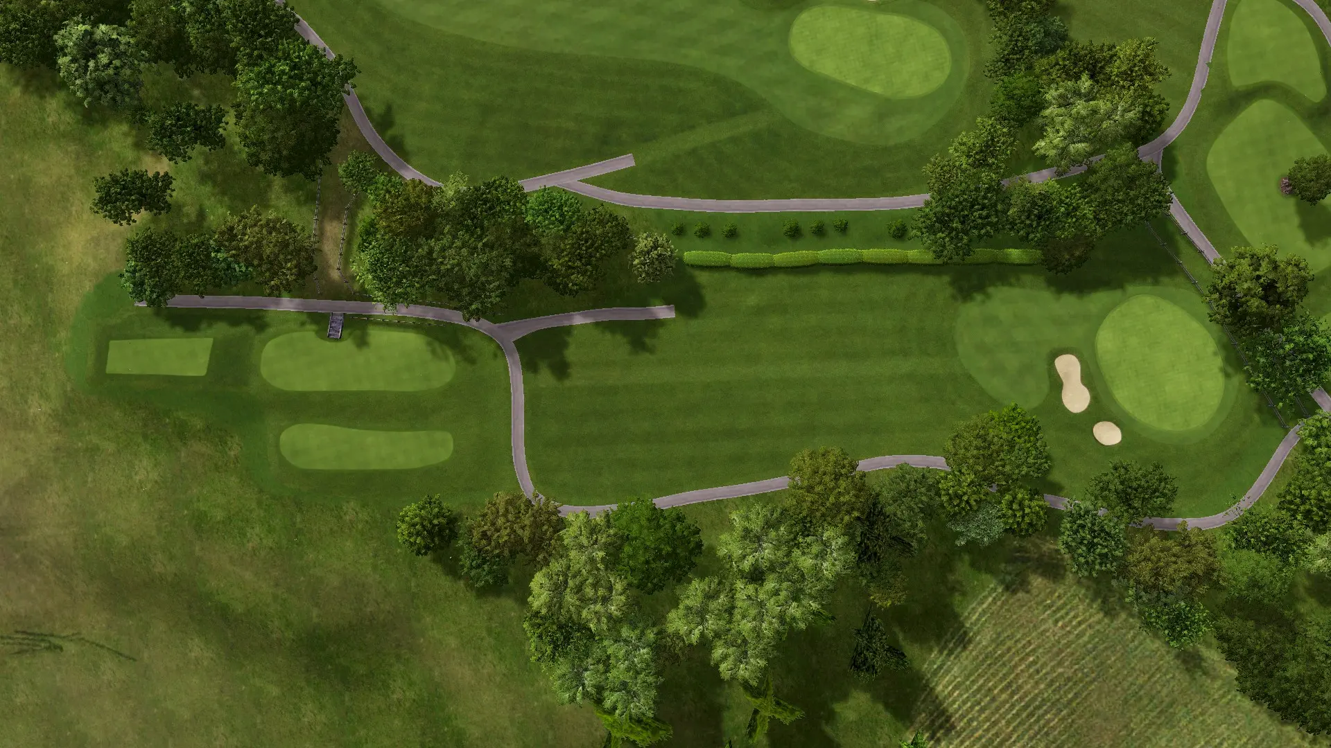 Hole 3 at West Essex Golf Club