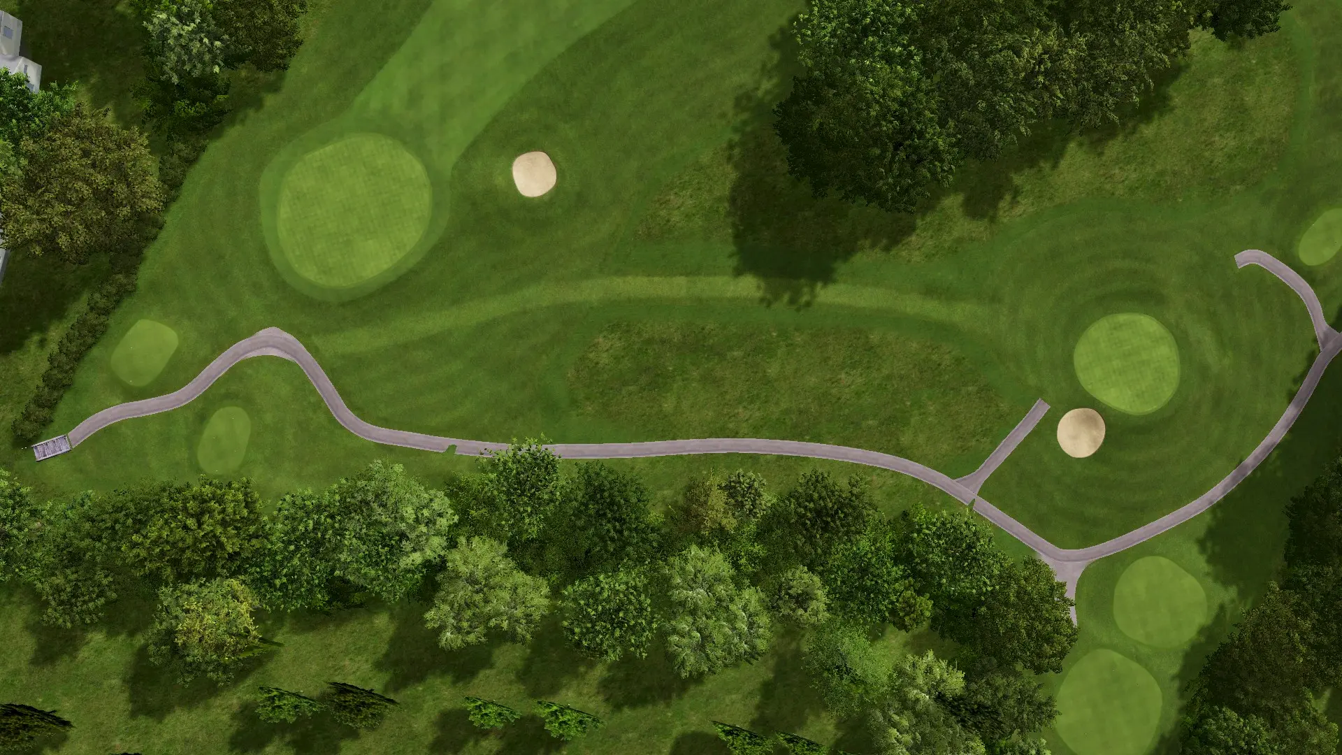 Hole 5 at West Essex Golf Club