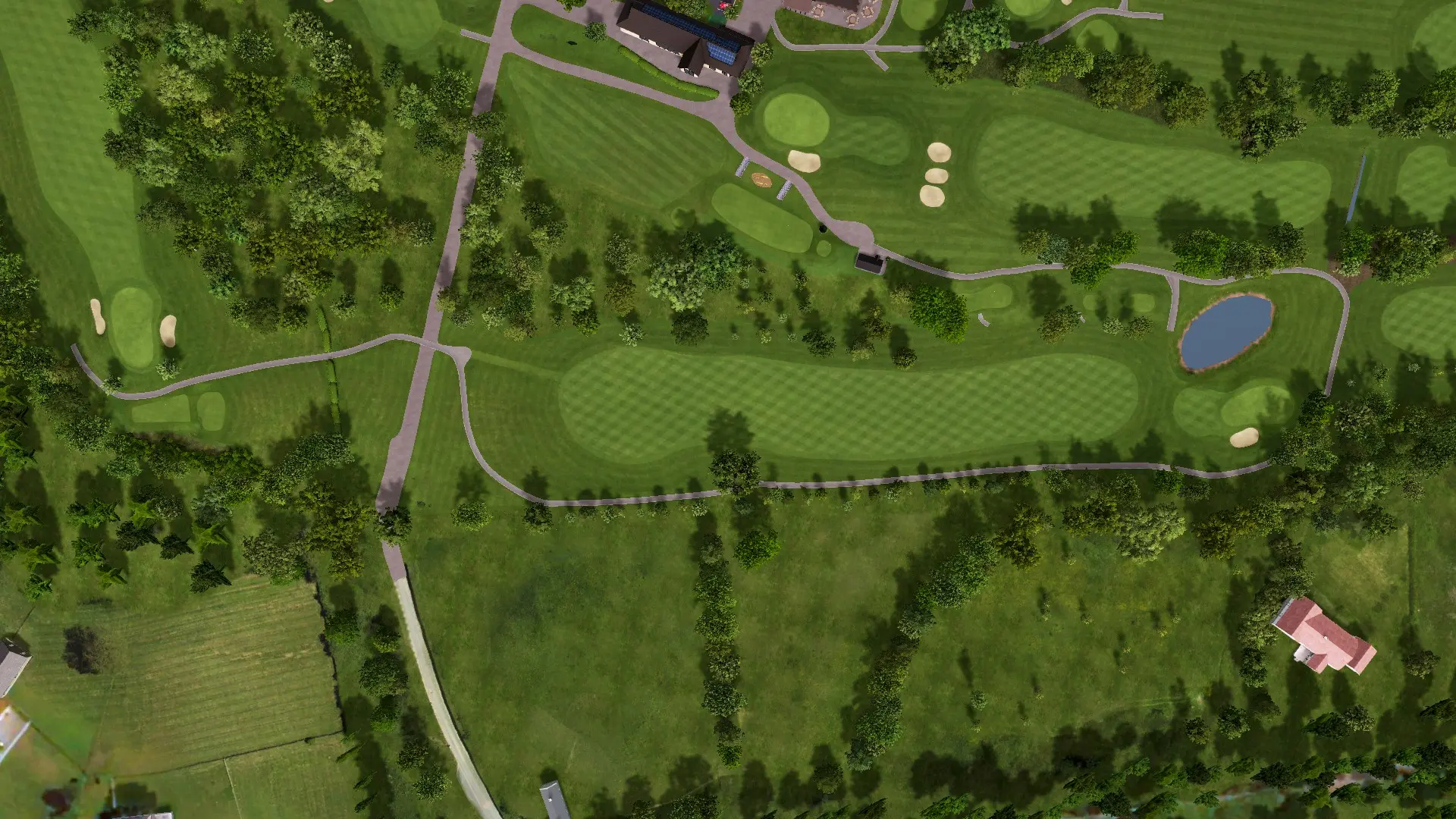 Hole 9 at West Essex Golf Club