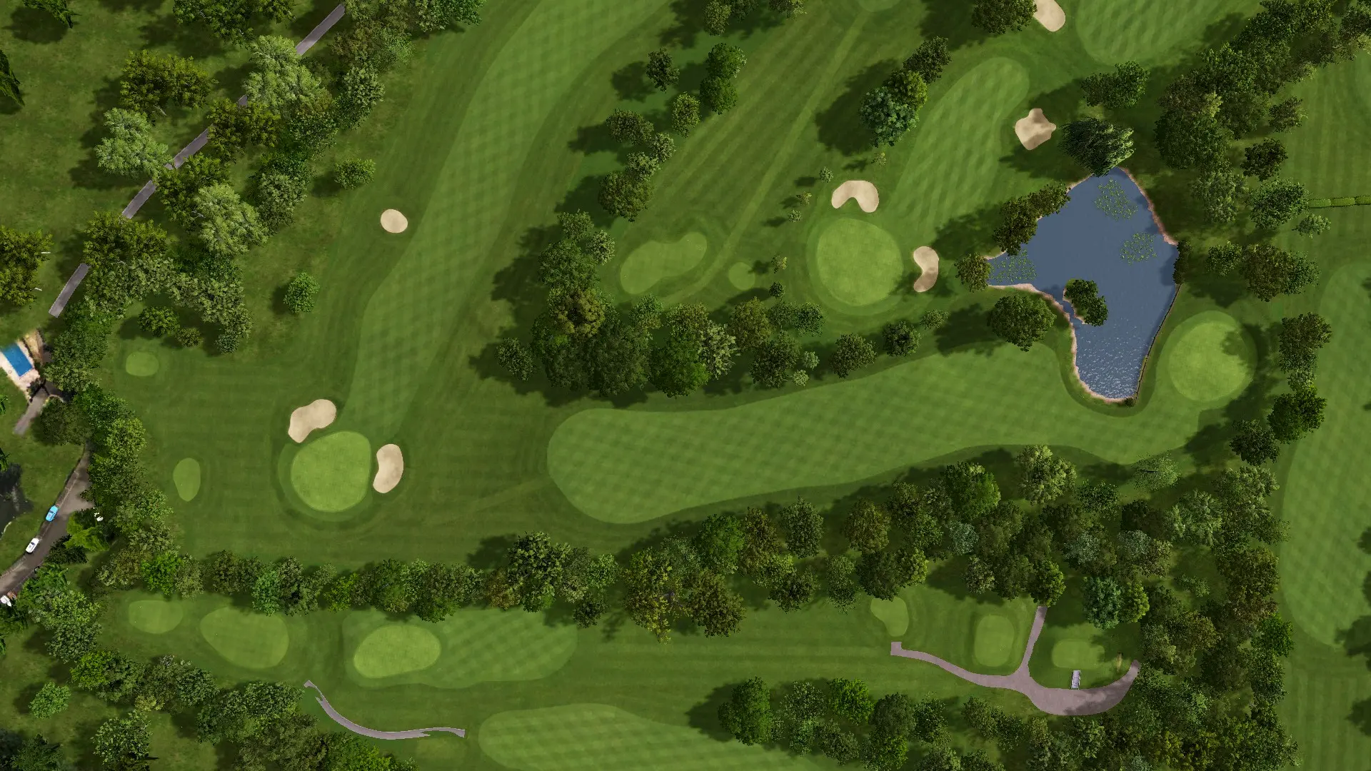Hole 14 at West Essex Golf Club