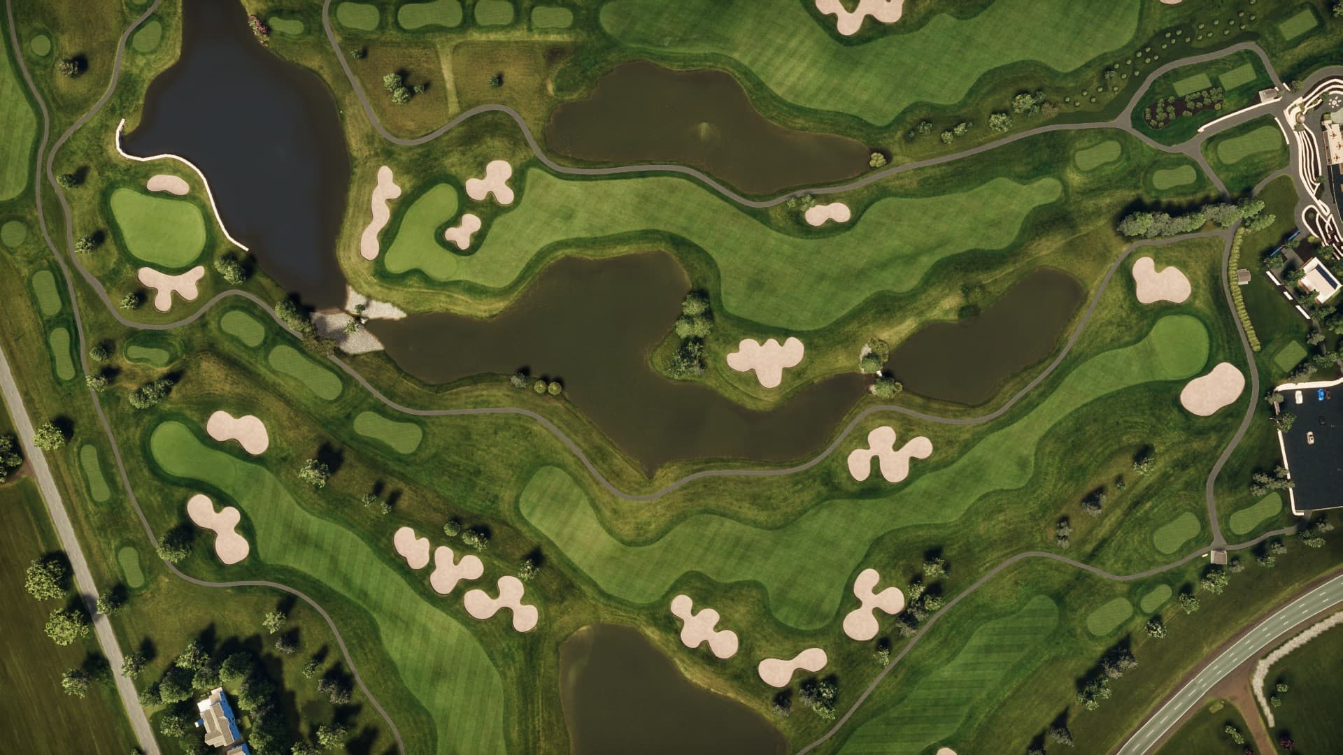 Hole 9 at Whistle Bear Golf Club