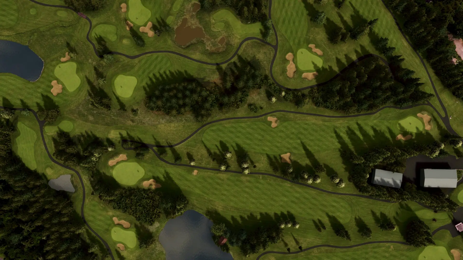 Hole 2 at Whistler Golf Club