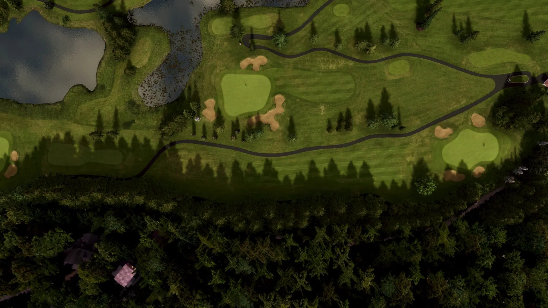 Hole 4 at Whistler Golf Club
