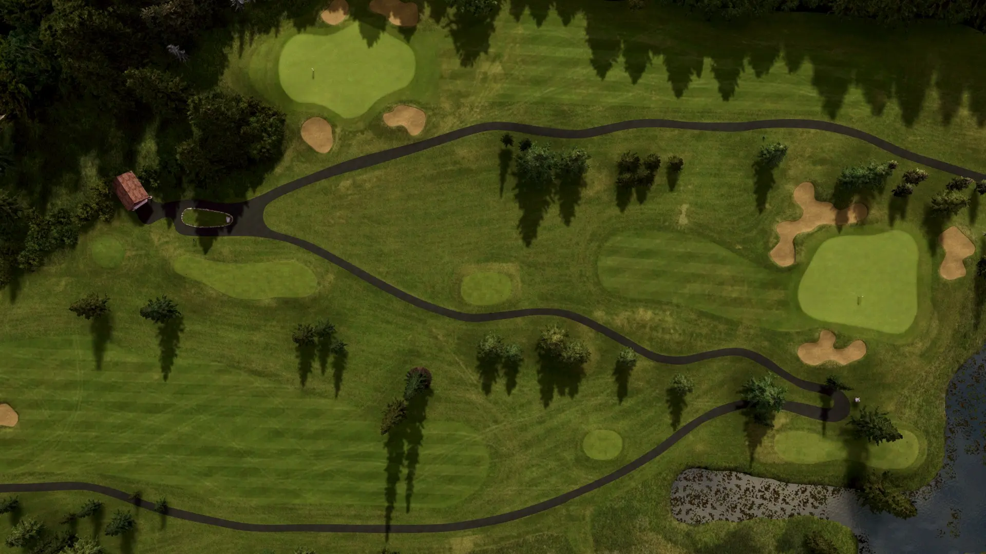 Hole 5 at Whistler Golf Club