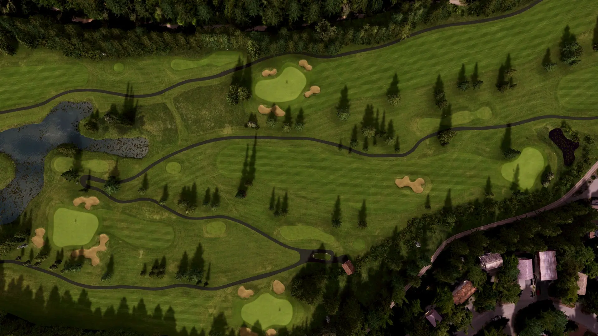 Hole 6 at Whistler Golf Club