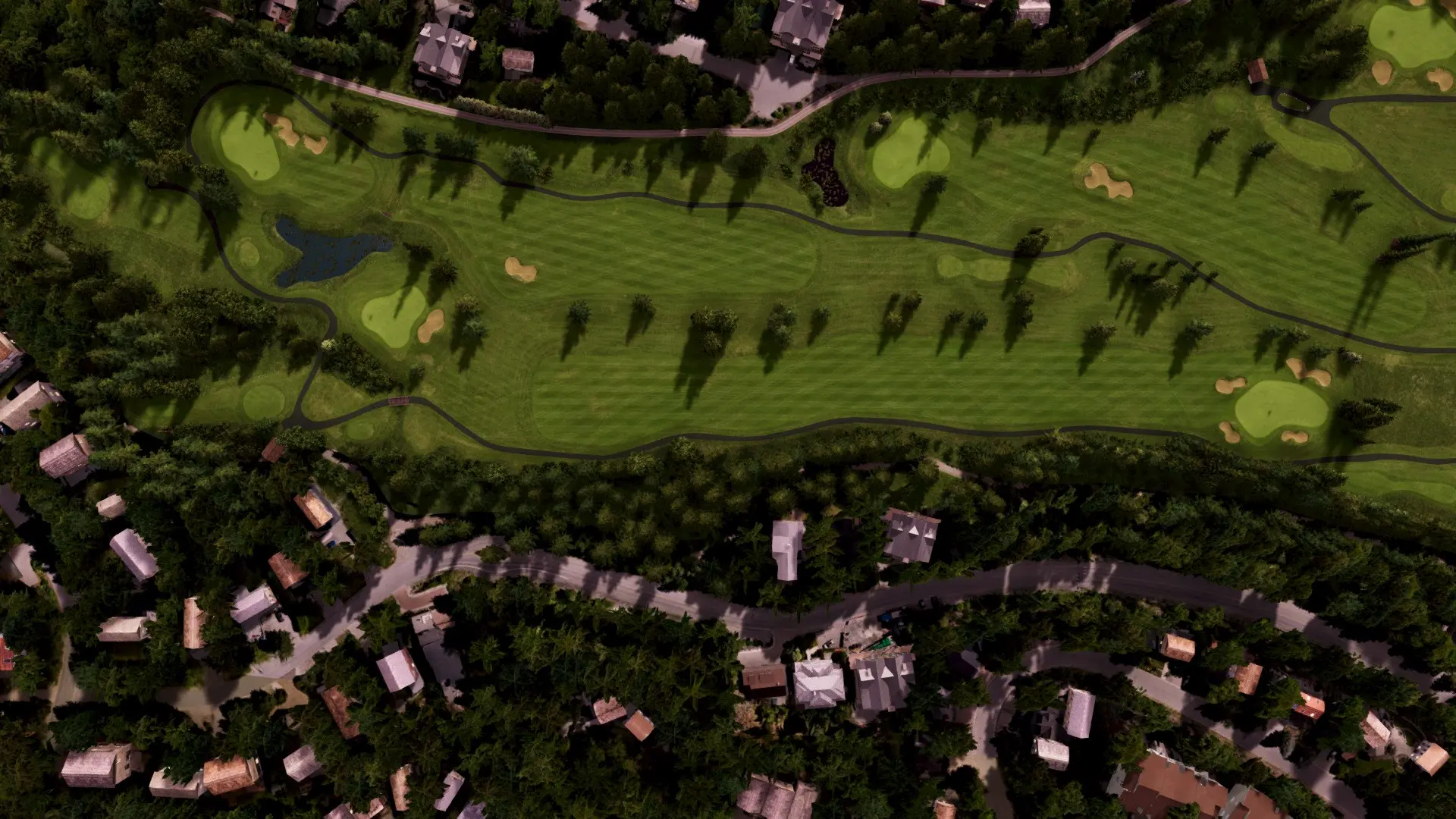 Hole 9 at Whistler Golf Club