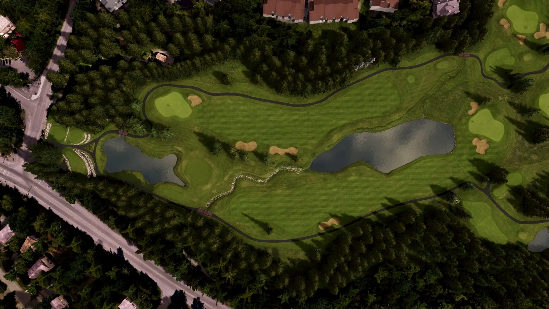 Hole 16 at Whistler Golf Club