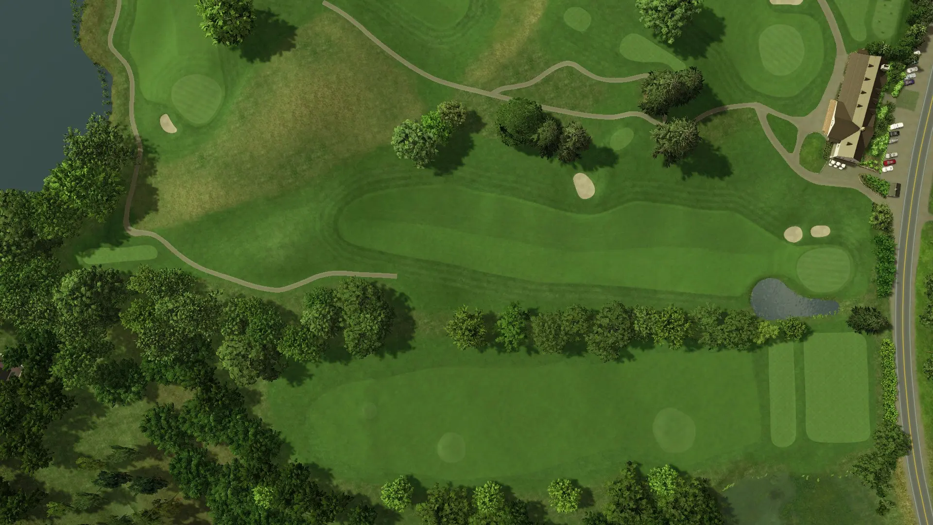 Hole 18 at White Bear Yacht Club