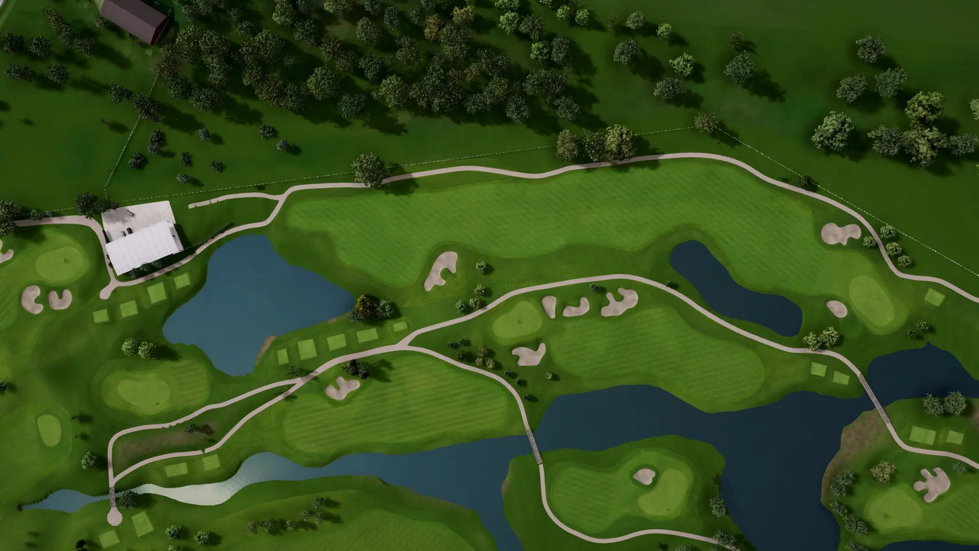 Hole 2 at Whitetail Ridge