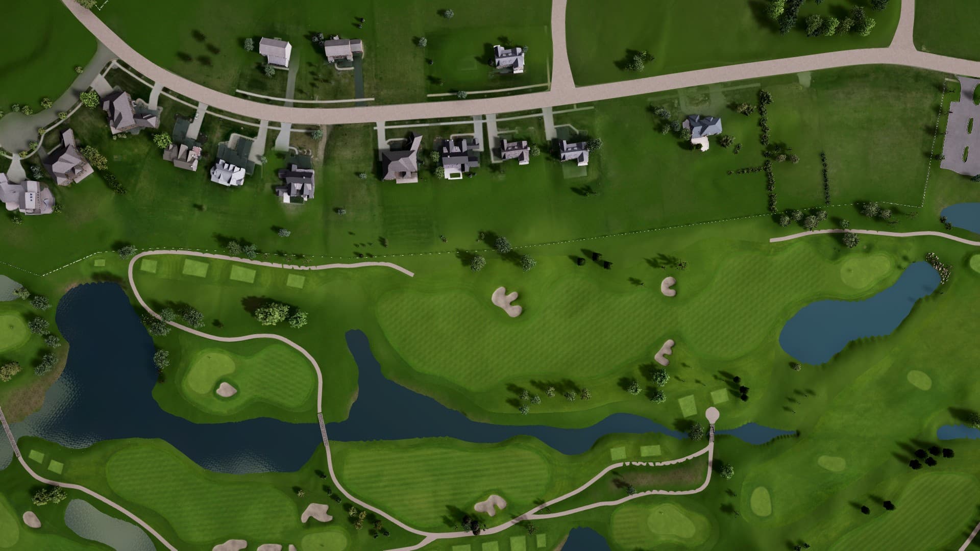 Hole 9 at Whitetail Ridge