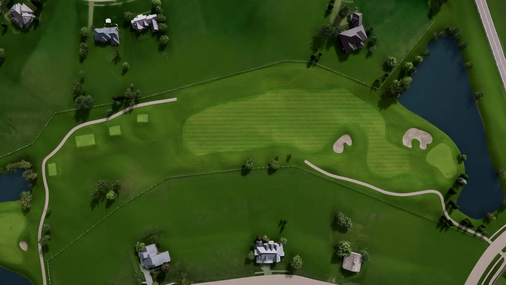 Hole 18 at Whitetail Ridge