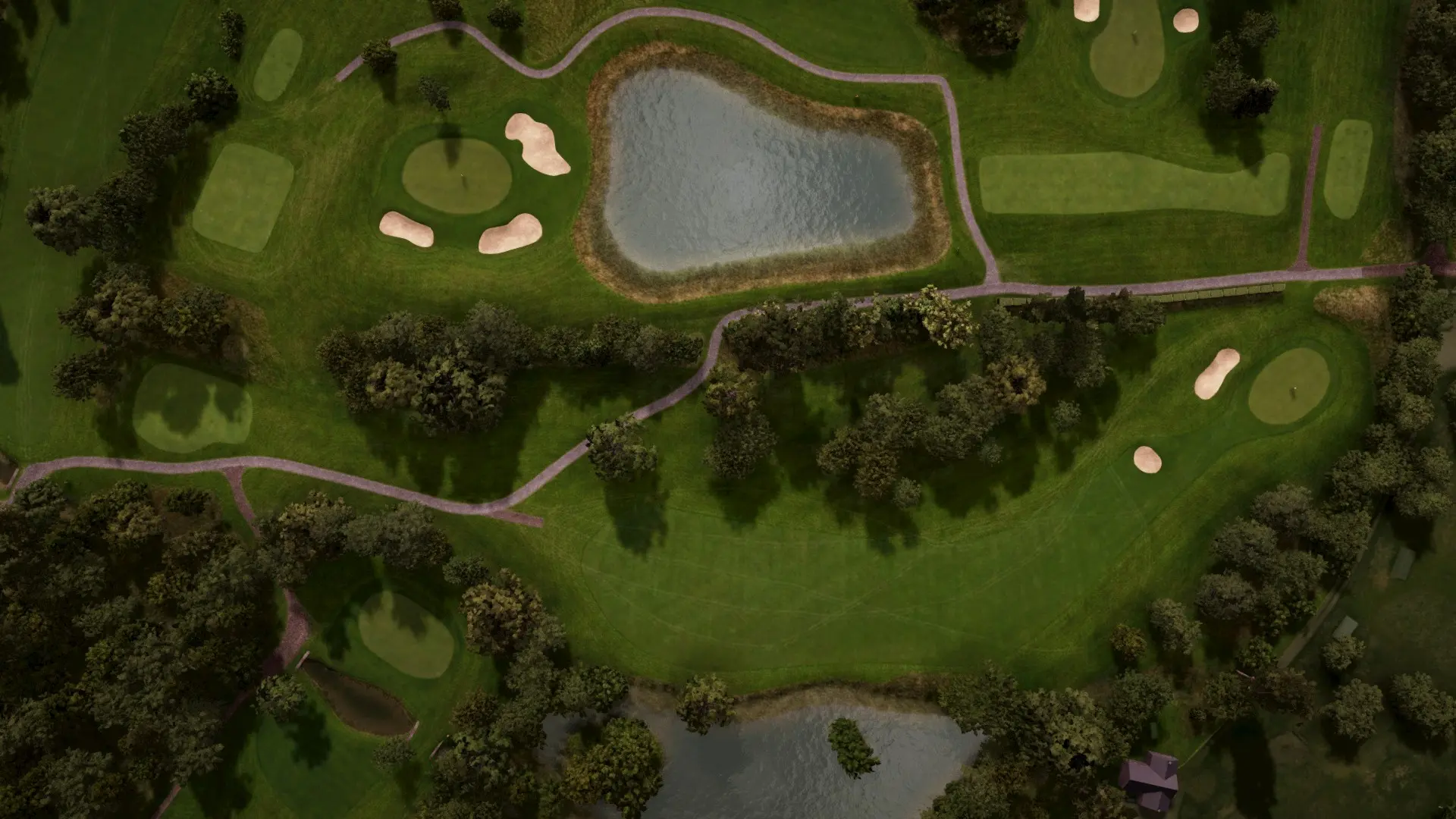 Hole 7 at Wychwood GC