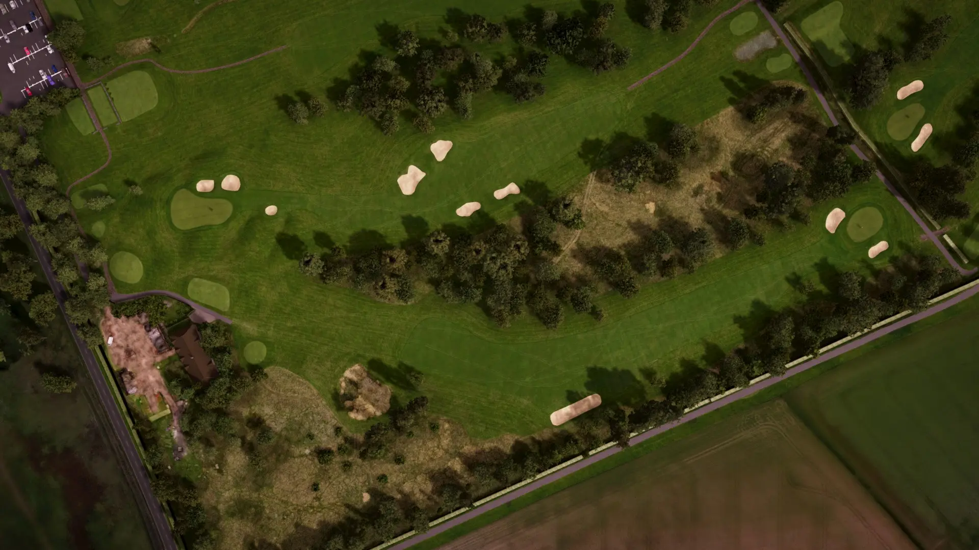 Hole 10 at Wychwood GC