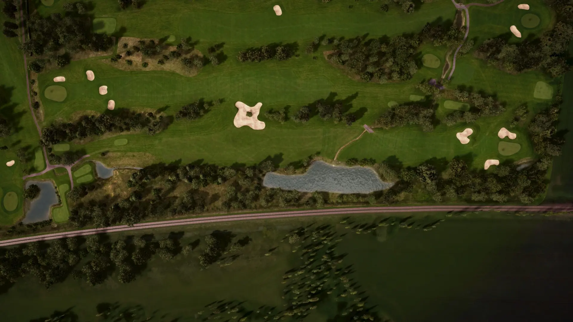 Hole 14 at Wychwood GC