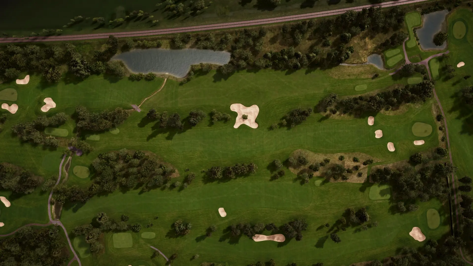 Hole 16 at Wychwood GC