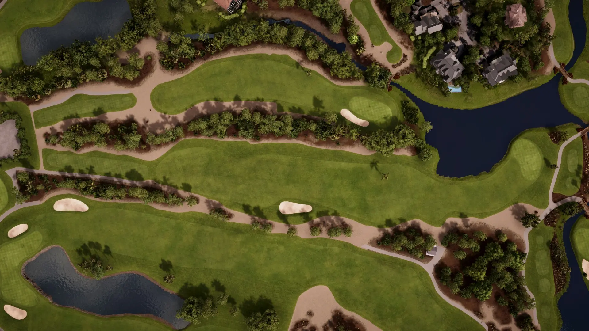 Hole 10 at Wyndemere Country Club - White/Gold