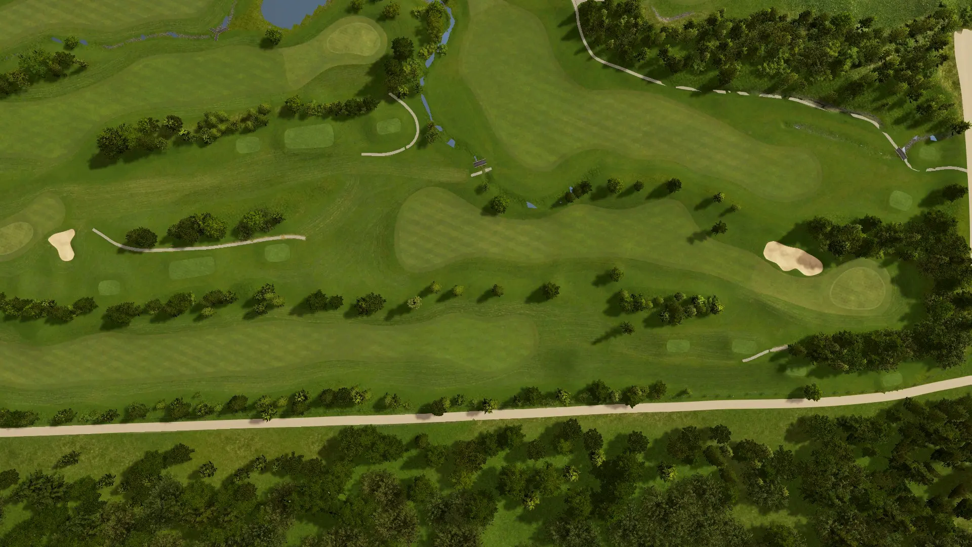 Hole 5 at Golf Ybrig