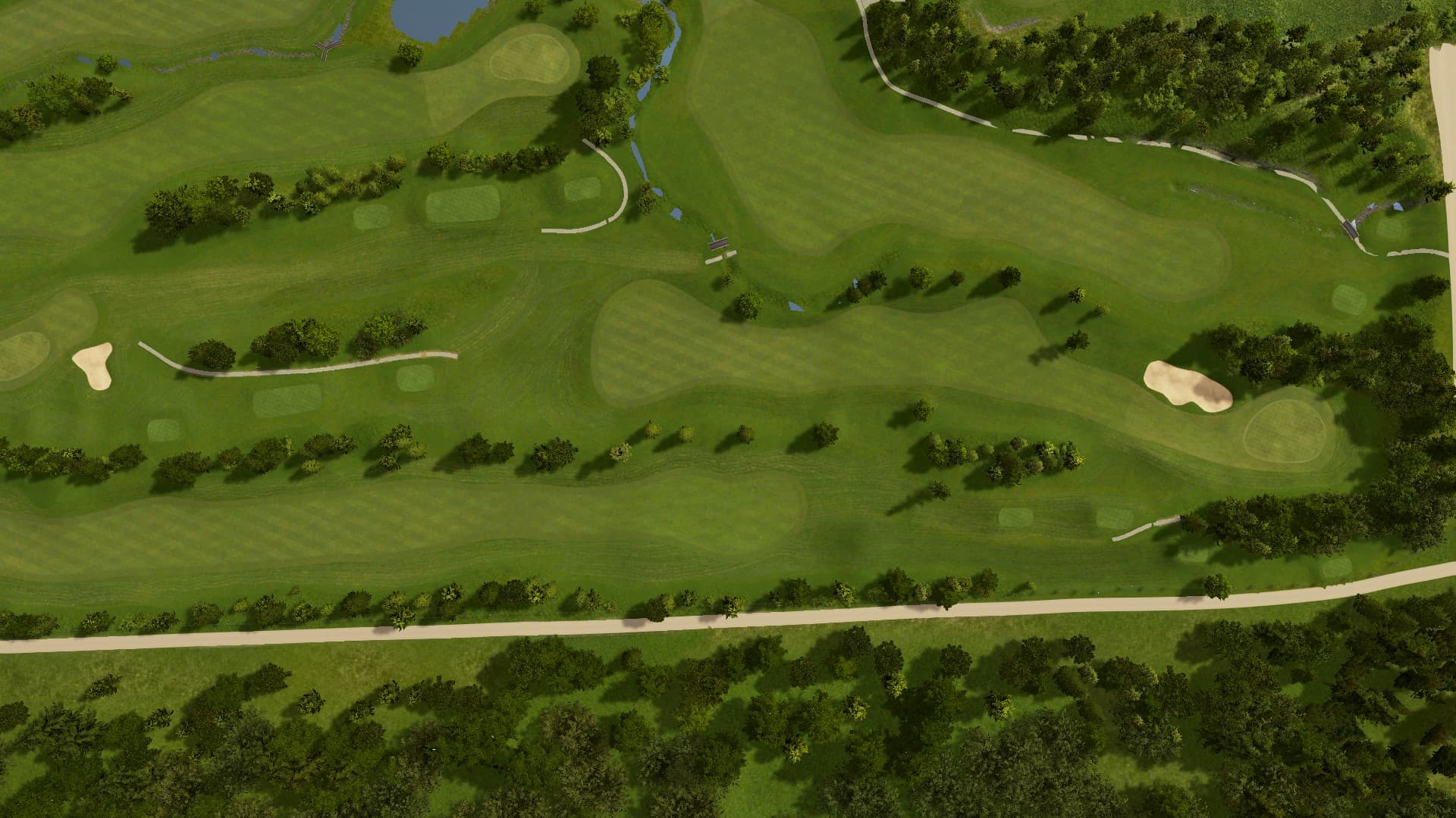 Hole 5 at Golf Ybrig