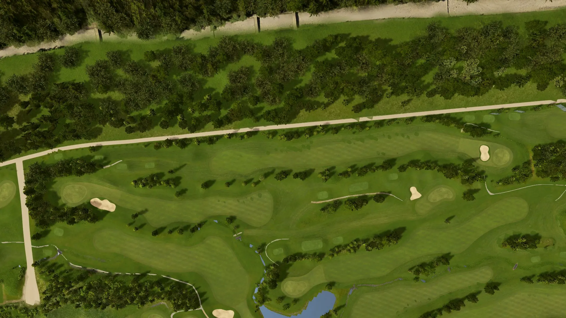 Hole 6 at Golf Ybrig