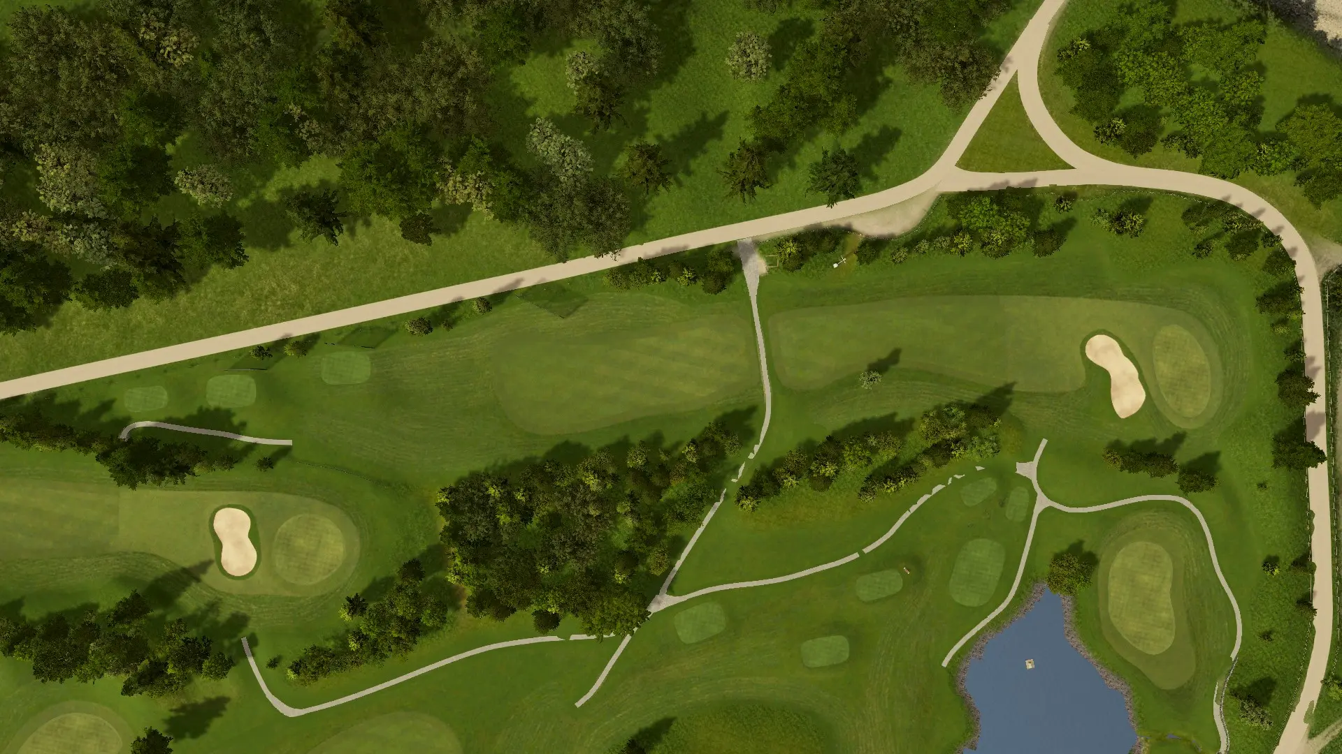 Hole 7 at Golf Ybrig