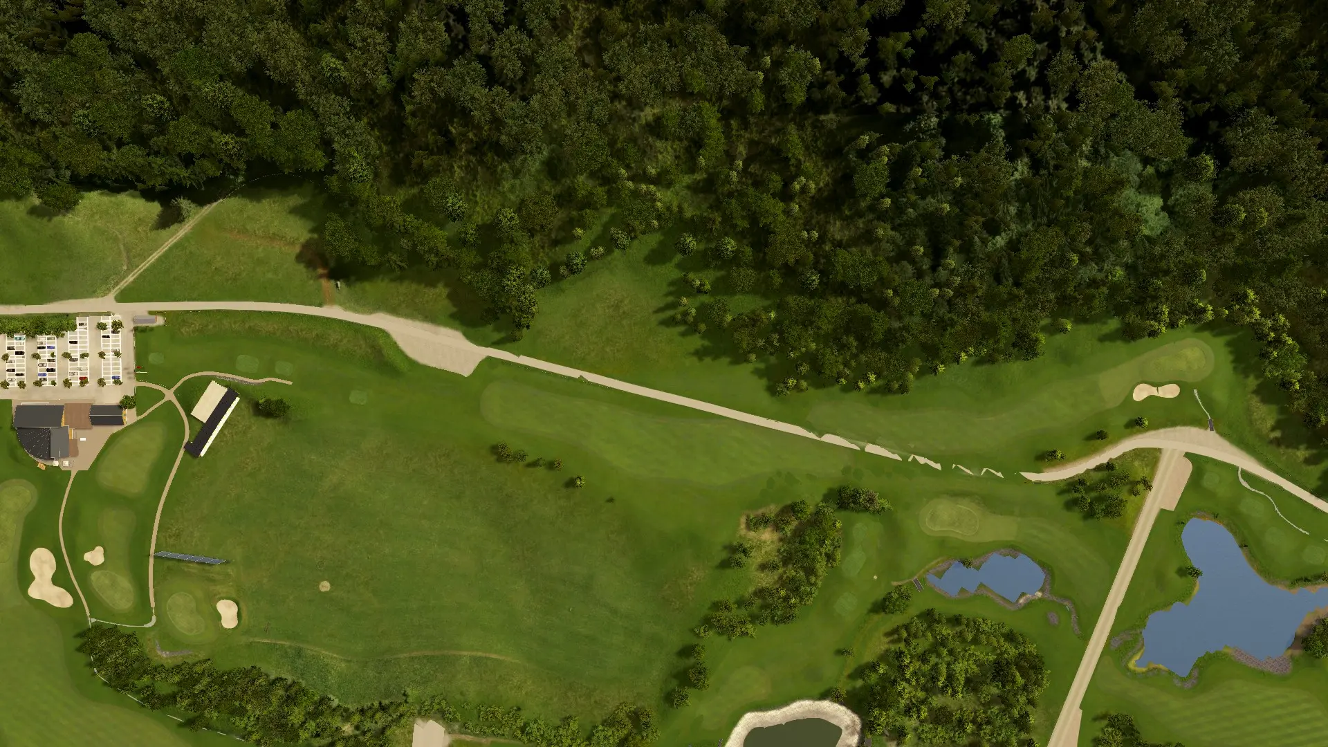 Hole 10 at Golf Ybrig