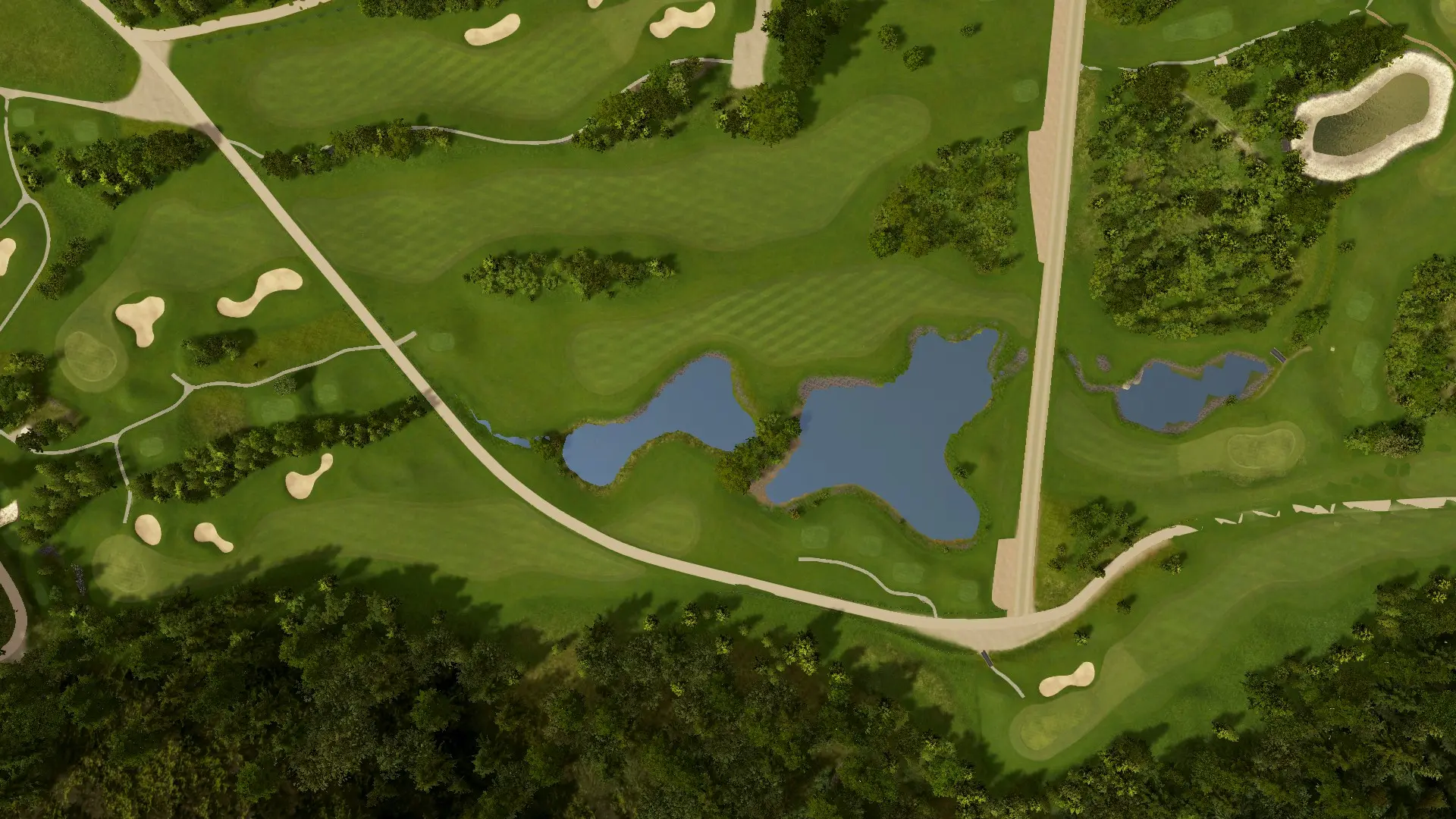 Hole 12 at Golf Ybrig