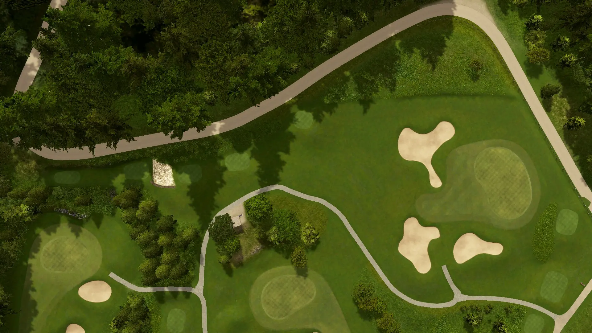 Hole 15 at Golf Ybrig