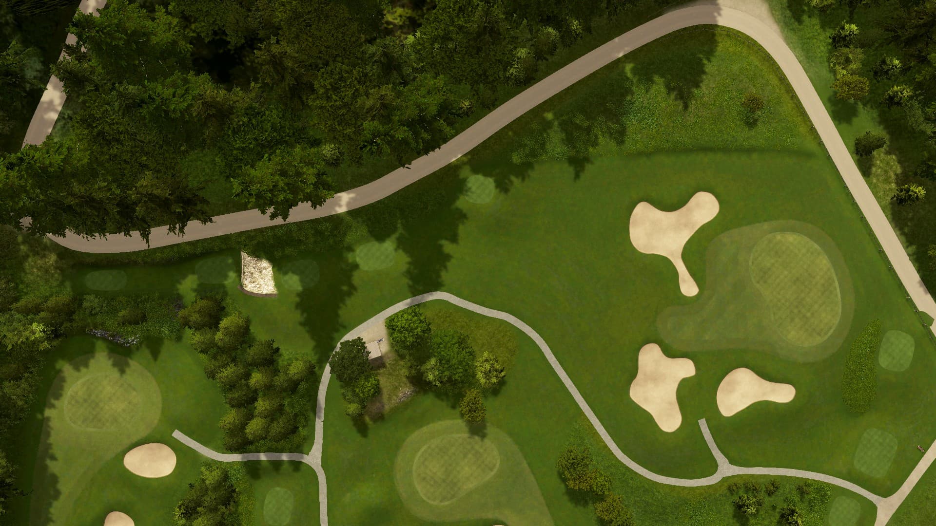 Hole 15 at Golf Ybrig