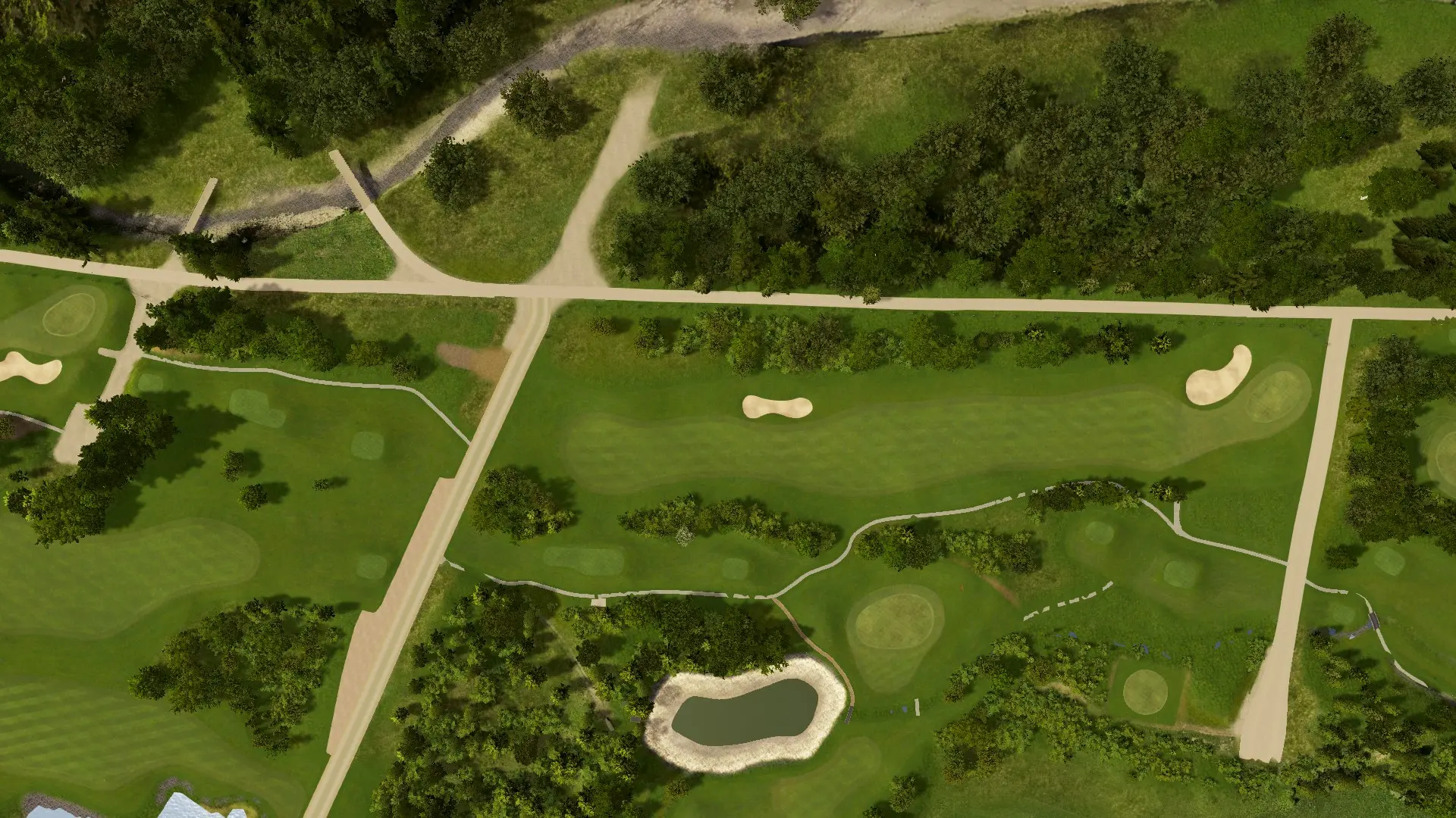 Hole 17 at Golf Ybrig