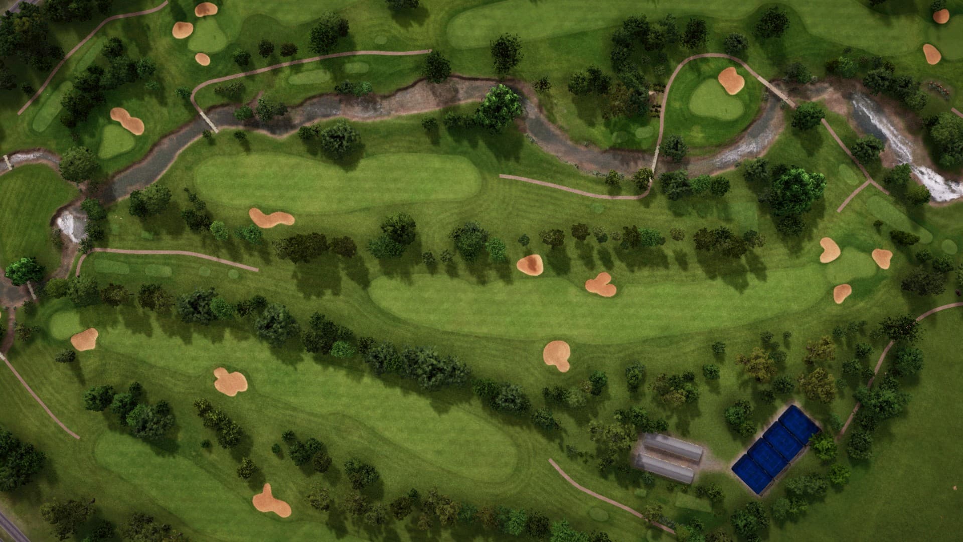 Hole 2 at Zwartkop CC